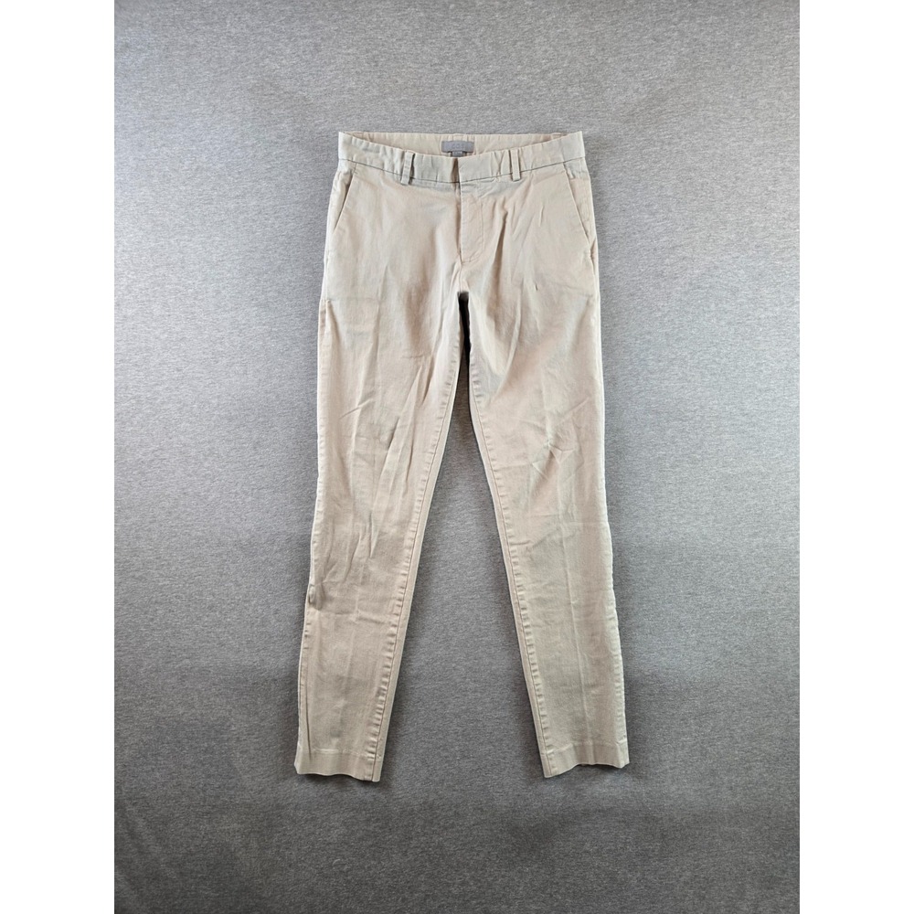 COS Pants Mens 30x30 Beige Chino Slim Straight Khaki Preppy Office‎ Pockets